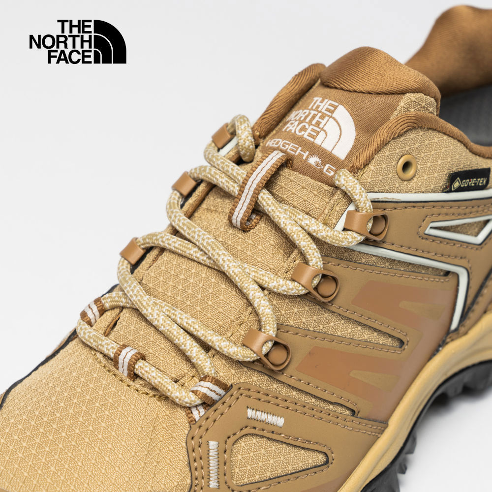 The North Face北面女款棕色Gore-Tex防水抓地耐磨徒步鞋｜8AABWK2