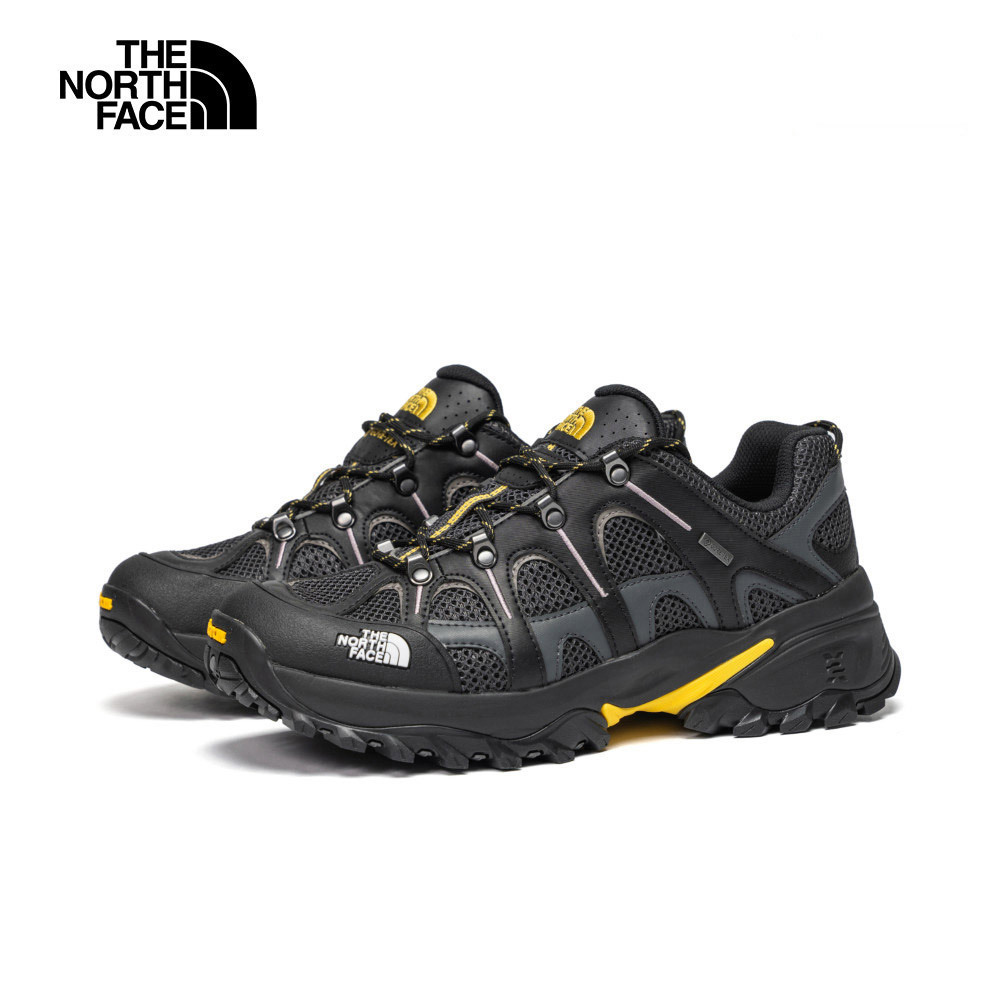 The North Face北面男女款黑色Gore-Tex防水抓地耐磨徒步鞋｜8ADUKT0－凌雲