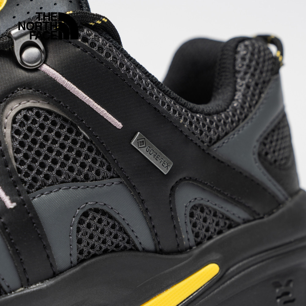 The North Face北面男女款黑色Gore-Tex防水抓地耐磨徒步鞋｜8ADUKT0