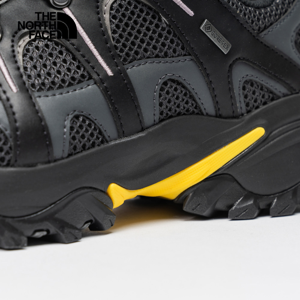 The North Face北面男女款黑色Gore-Tex防水抓地耐磨徒步鞋｜8ADUKT0