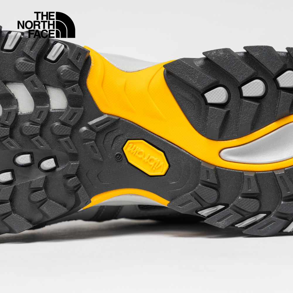 The North Face北面男女款黃色Gore-Tex防水抓地耐磨徒步鞋｜8ADU8HI