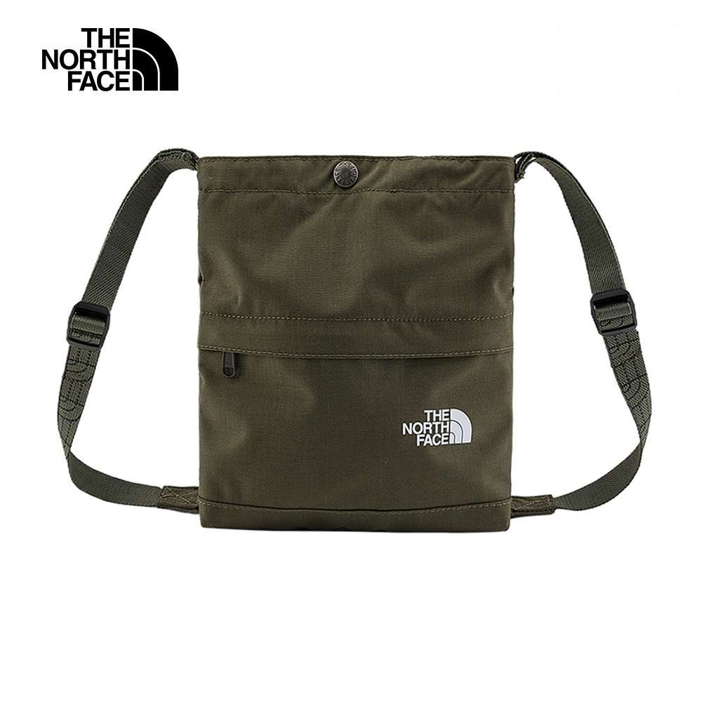 【10/25 00點週末限定】The North Face北面男女款綠色舒適背負休閒單肩包｜
