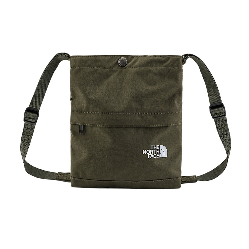 【10/25 00點週末限定】The North Face北面男女款綠色舒適背負休閒單肩包｜8AMR4FY