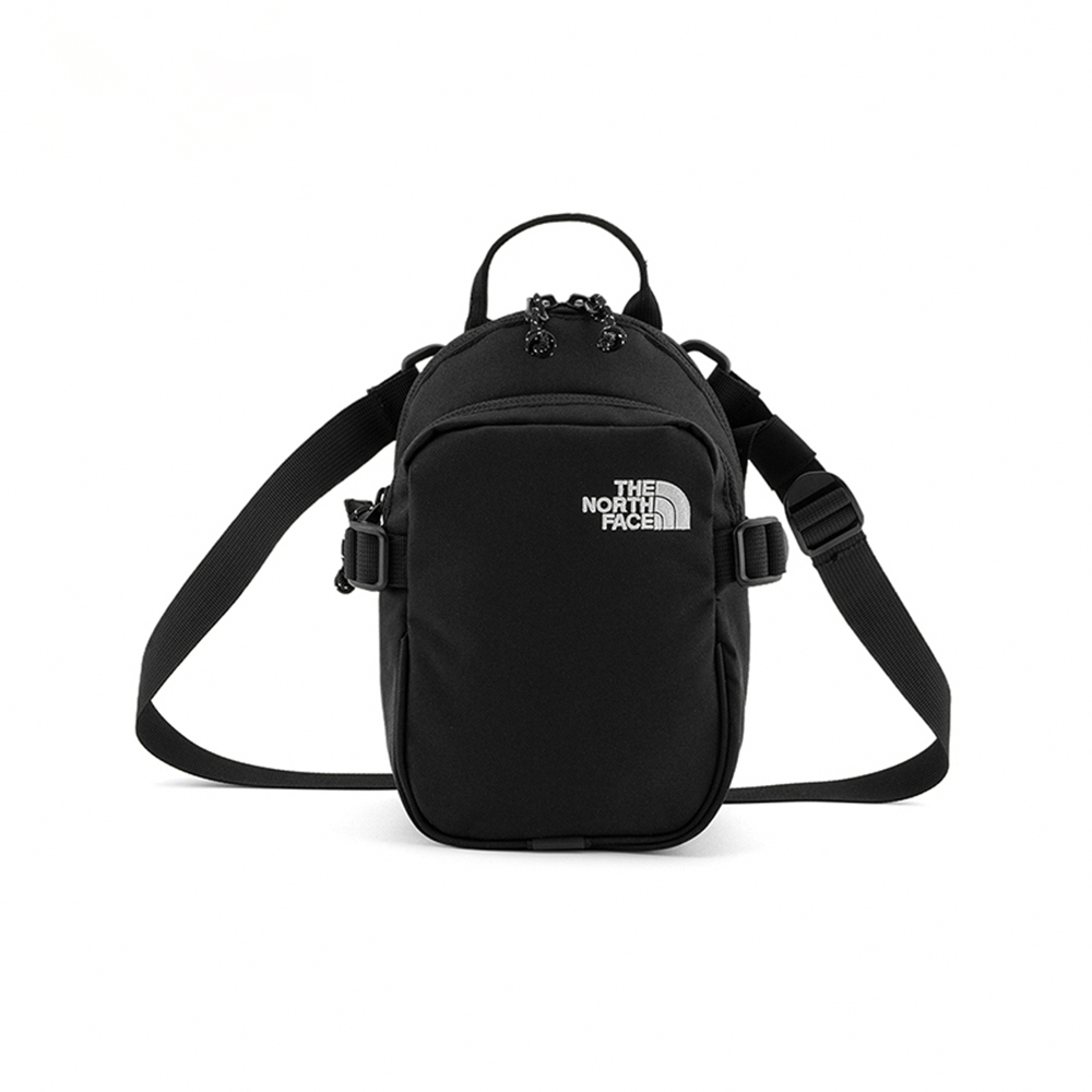 The North Face北面男女款黑色輕便舒適背負休閒單肩包｜8C6FKX7