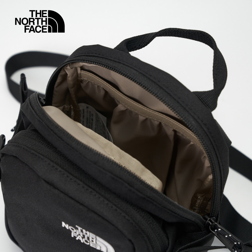 The North Face北面男女款黑色輕便舒適背負休閒單肩包｜8C6FKX7