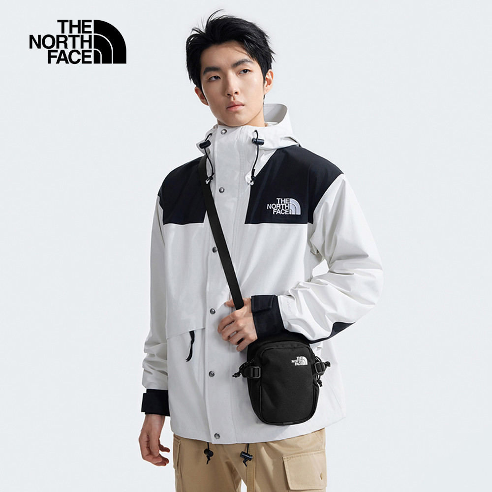 The North Face北面男女款黑色輕便舒適背負休閒單肩包｜8C6FKX7