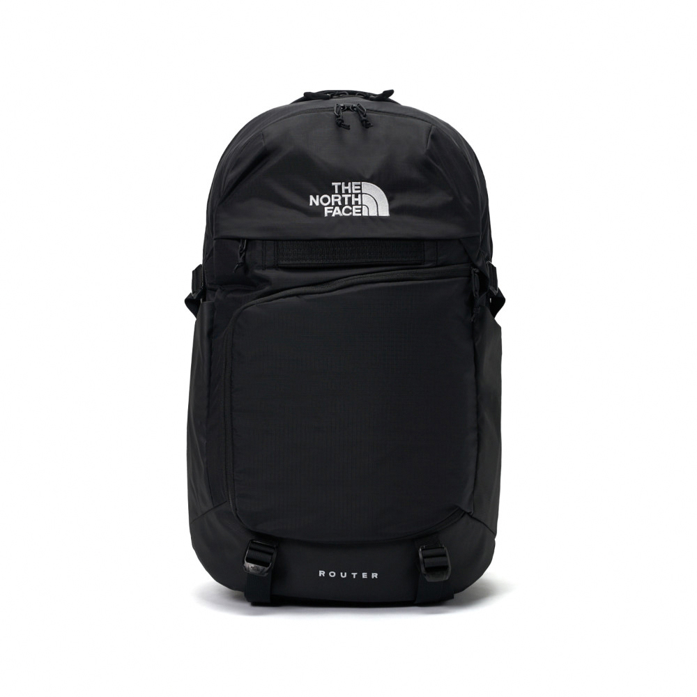 The North Face北面男女款黑色便捷收納休閒後背包｜52SF4HF