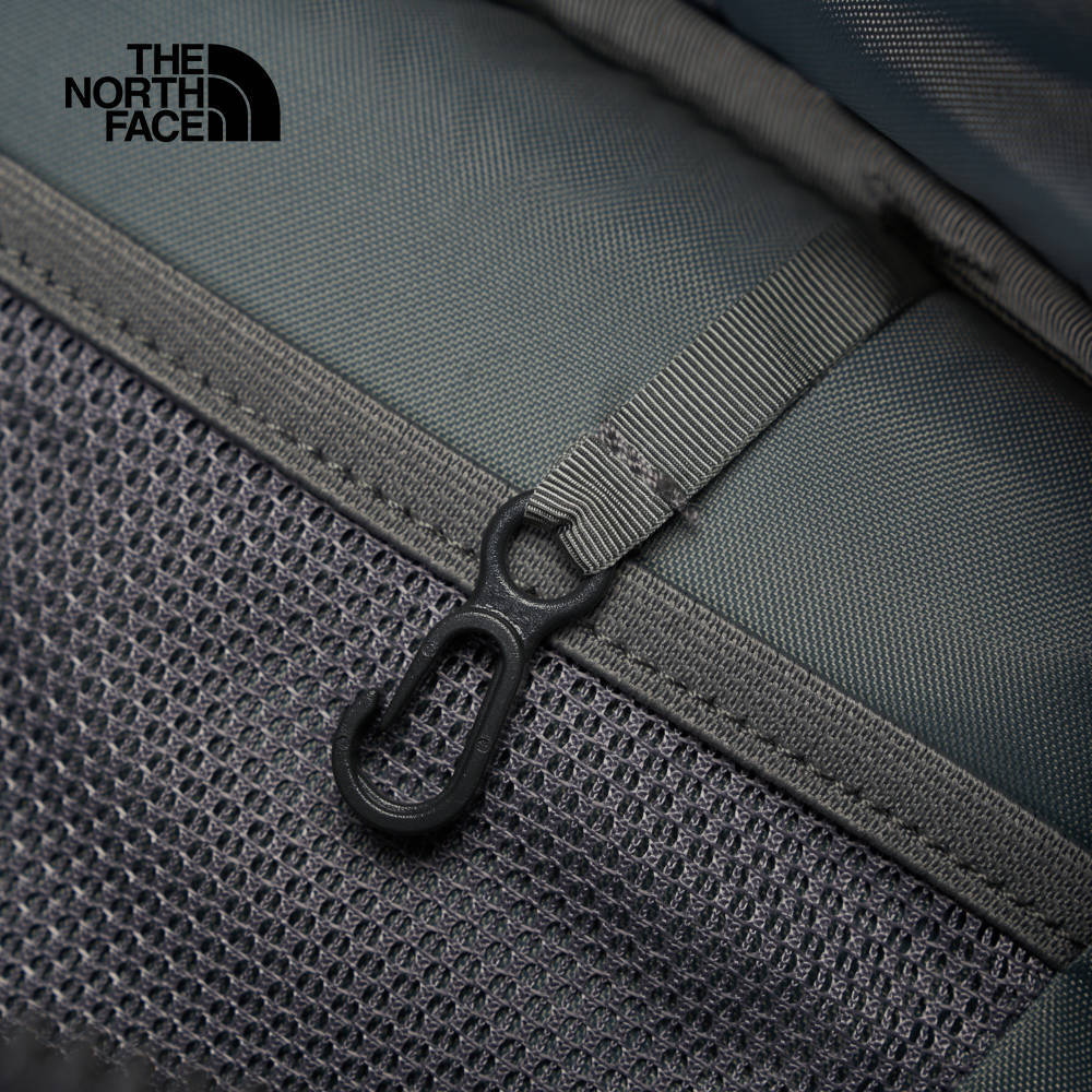 The North Face北面男女款黑色防潑水可調節腰帶休閒腰包｜81EN4JK