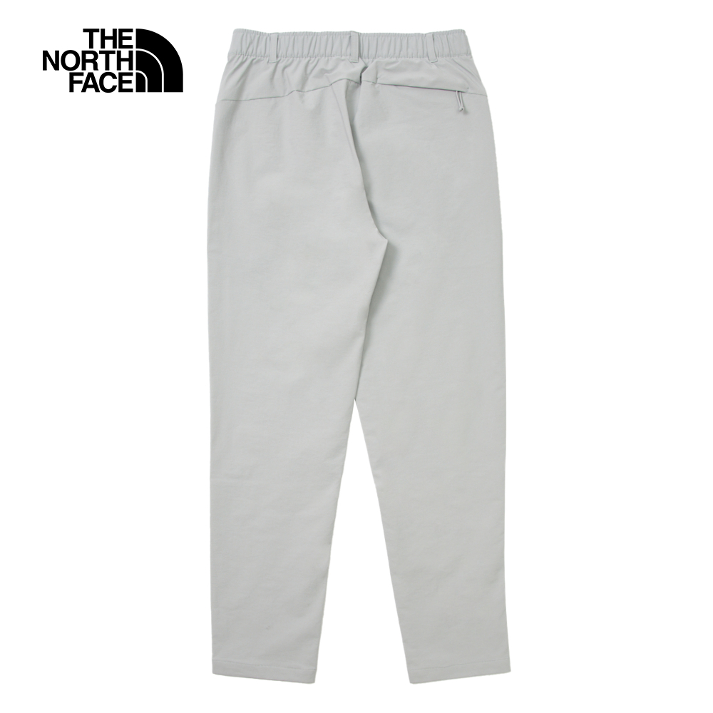 The North Face北面女款灰色防潑水彈力褲腰休閒長褲｜81SQA0M