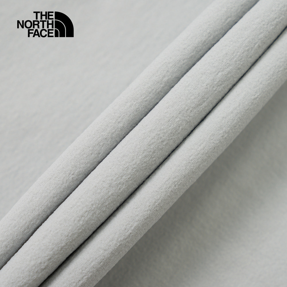 The North Face北面女款灰色防潑水彈力褲腰休閒長褲｜81SQA0M