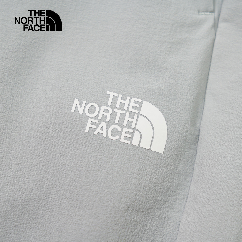 The North Face北面女款灰色防潑水彈力褲腰休閒長褲｜81SQA0M