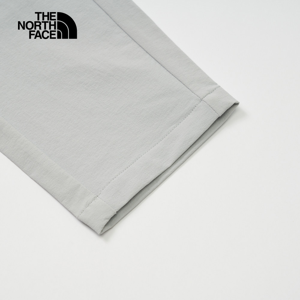 The North Face北面女款灰色防潑水彈力褲腰休閒長褲｜81SQA0M