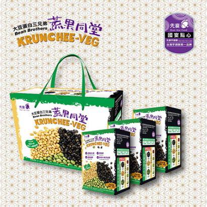 【先麥】大豆蛋白三兄弟彩虹包(27G*15袋)/組