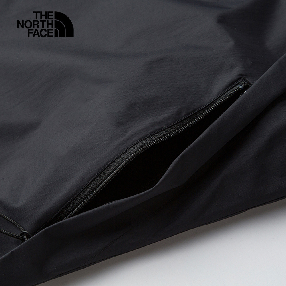 【限時搶購】女款黑色防水透氣連帽衝鋒衣｜5K2X4H0