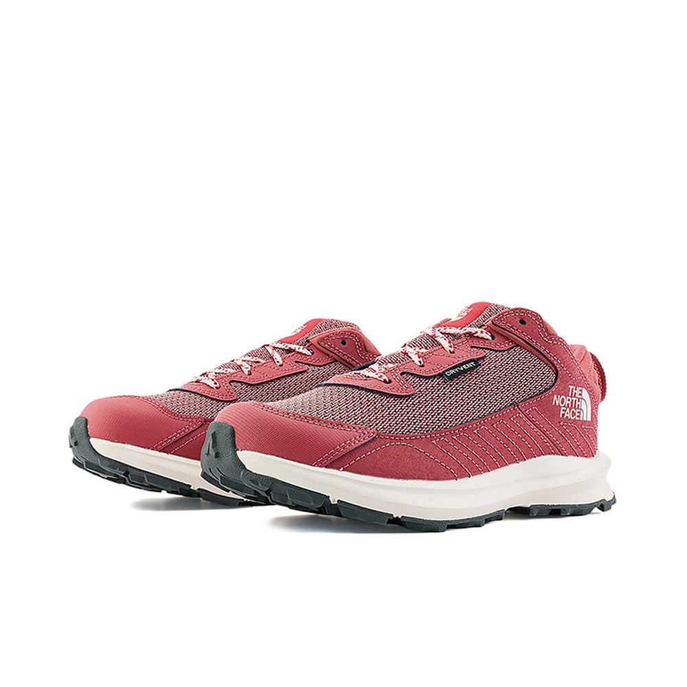 【10/26 00點限時搶購】The North Face北面兒童紅色防水透氣舒適耐穿徒步鞋｜5LXG7I0