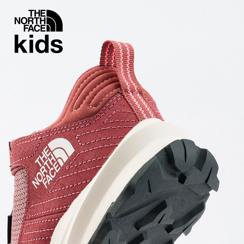 【10/26 00點限時搶購】The North Face北面兒童紅色防水透氣舒適耐穿徒步鞋｜5LXG7I0
