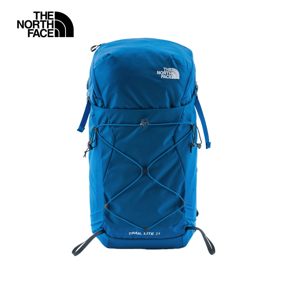 The North Face北面男女款藍色防潑水大容量多功能後背包｜87C84JB
