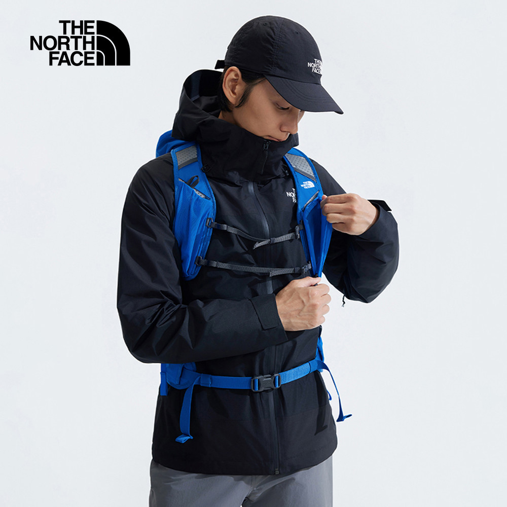 The North Face北面男女款藍色防潑水大容量多功能後背包｜87C84JB