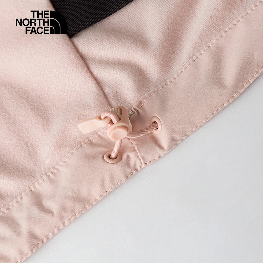 【10/25 12點週末限定】The North Face北面女款粉色防風防潑水連帽外套｜89Y2LK6