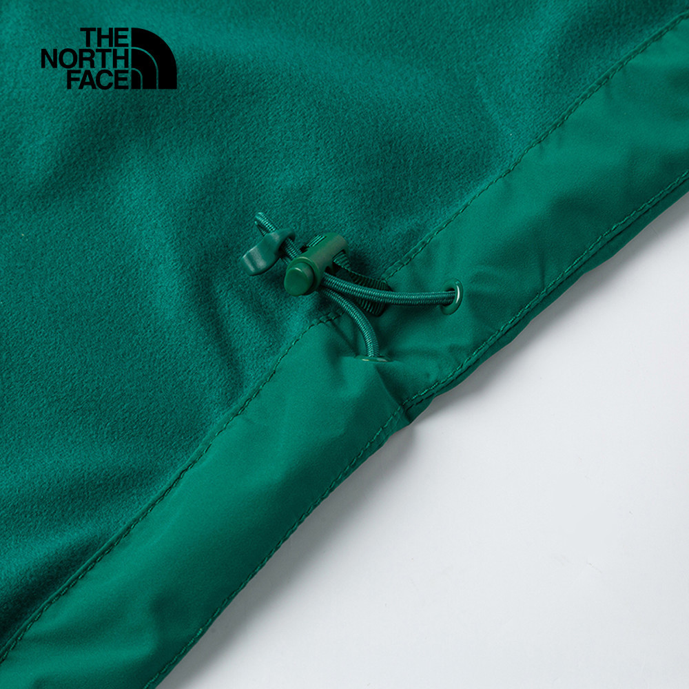 【10/24 12點週末限定】The North Face北面男款綠色防風防潑水連帽外套｜89ZNNL1