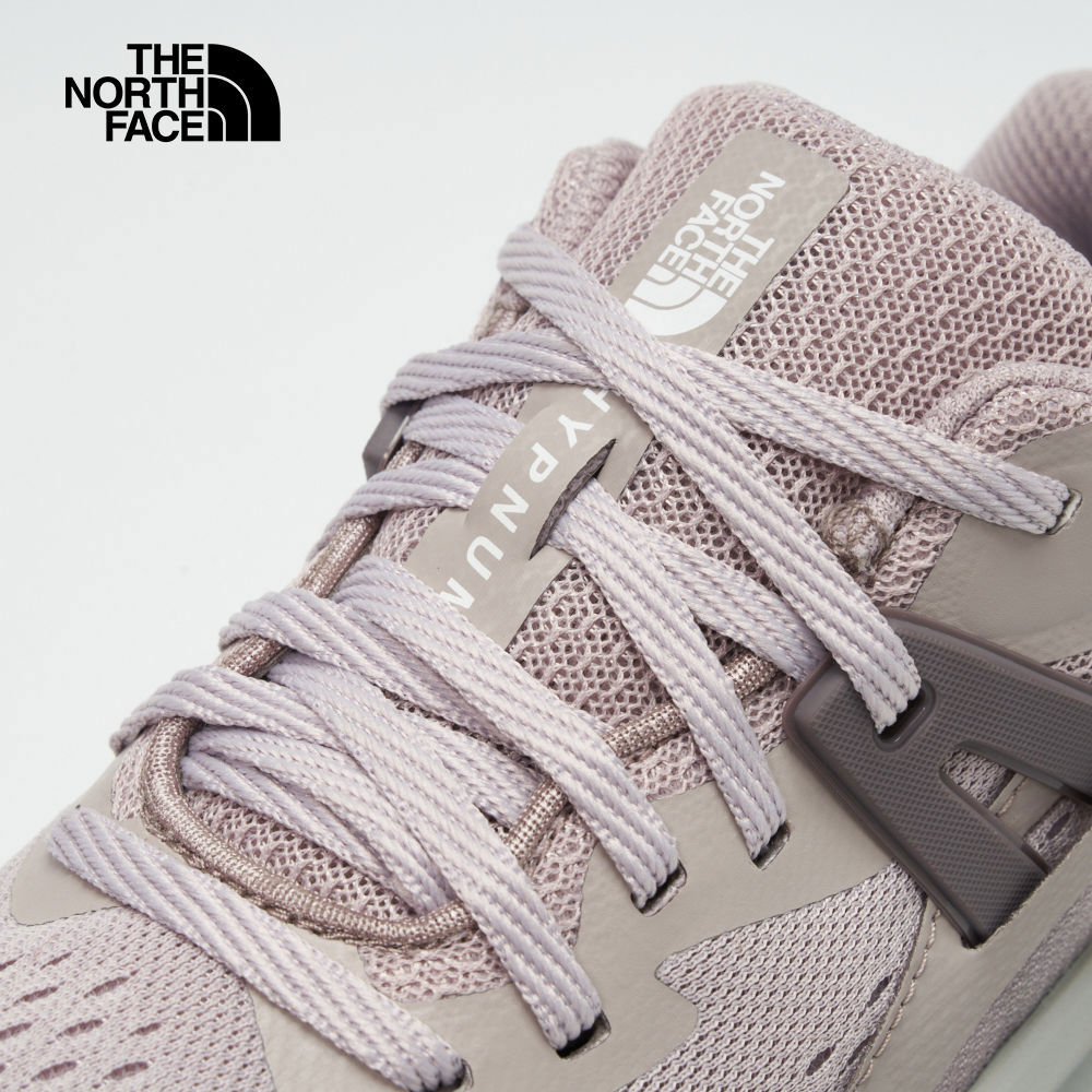 【10/25 00點週末限定】The North Face北面女款紫灰色透氣舒適抓地徒步鞋｜7W5Q8ON