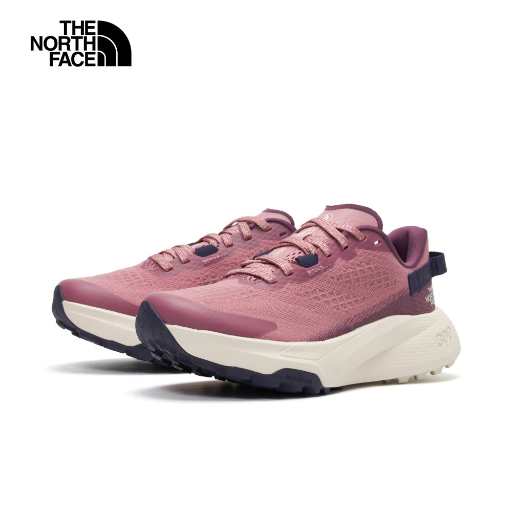 【10/25 12點週末限定】The North Face北面女款粉紫色抓地戶外舒適耐穿野跑鞋｜8A9S4TO