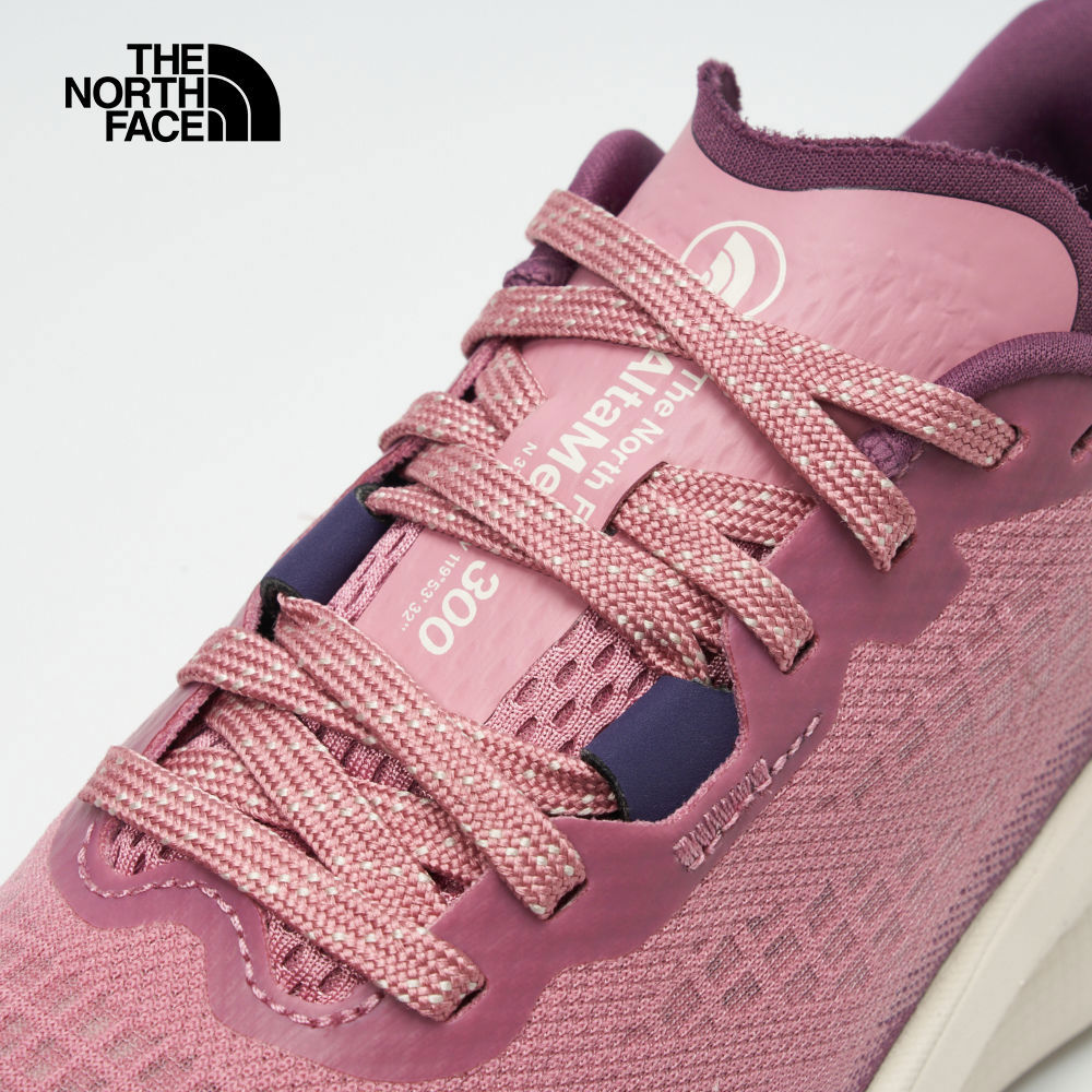 【10/25 12點週末限定】The North Face北面女款粉紫色抓地戶外舒適耐穿野跑鞋｜8A9S4TO