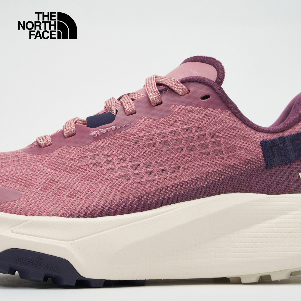 【10/25 12點週末限定】The North Face北面女款粉紫色抓地戶外舒適耐穿野跑鞋｜8A9S4TO