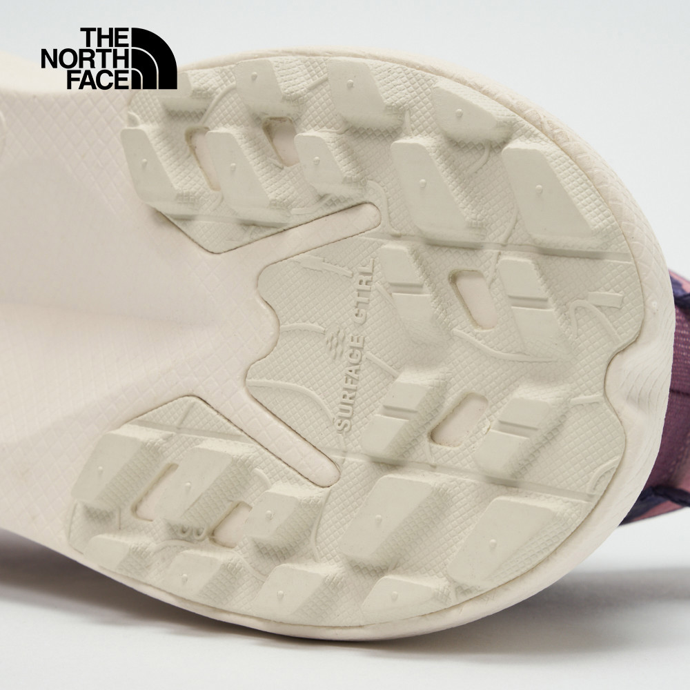 【10/25 12點週末限定】The North Face北面女款粉紫色抓地戶外舒適耐穿野跑鞋｜8A9S4TO