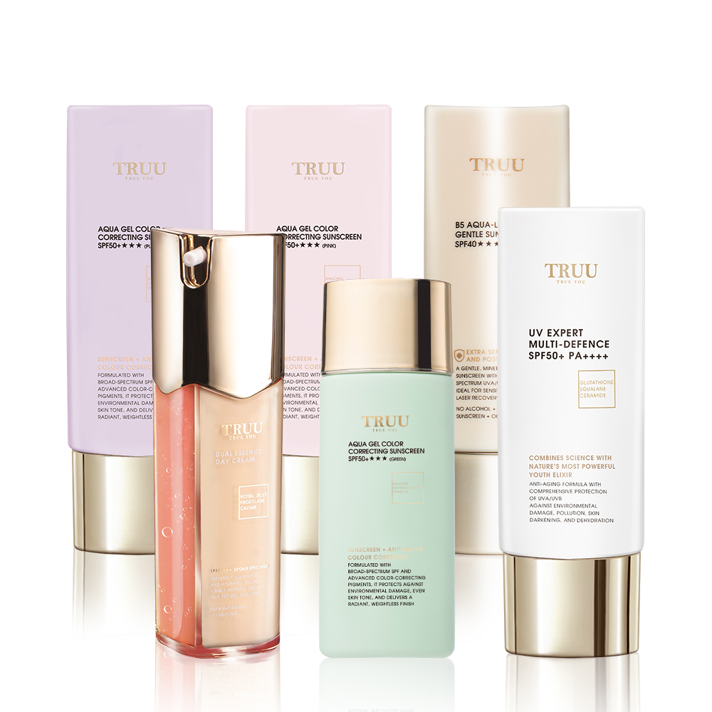 防曬乳自由配（高效全能水感防曬乳SPF50+PA++++／B5純物理輕水感防曬乳SPF50★★★★★／高水感亮顏校色防曬乳SPF50+★★★）