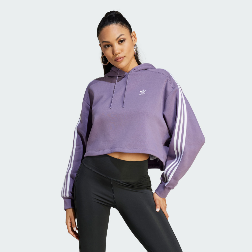 ADICOLOR 短版連帽上衣