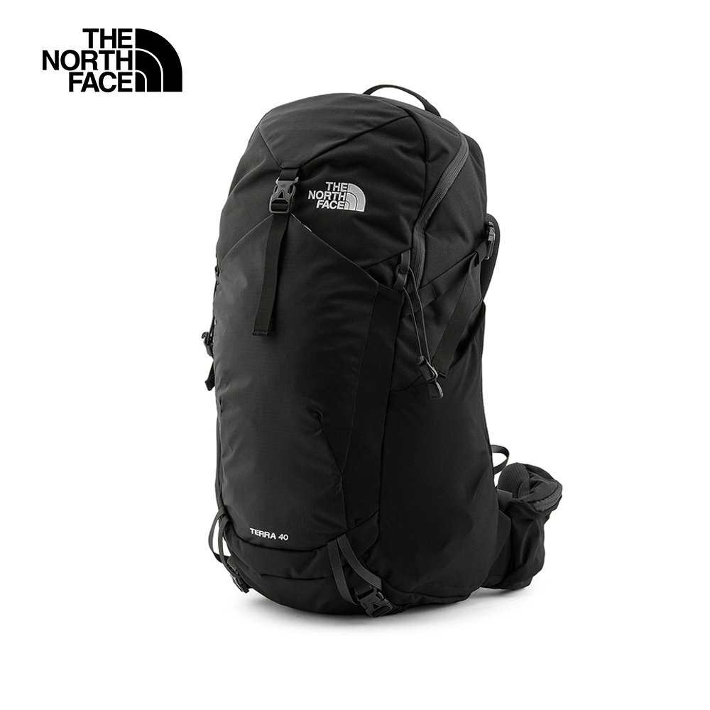The North Face北面男女款黑色防潑水大容量多功能後背包｜87C34GZ