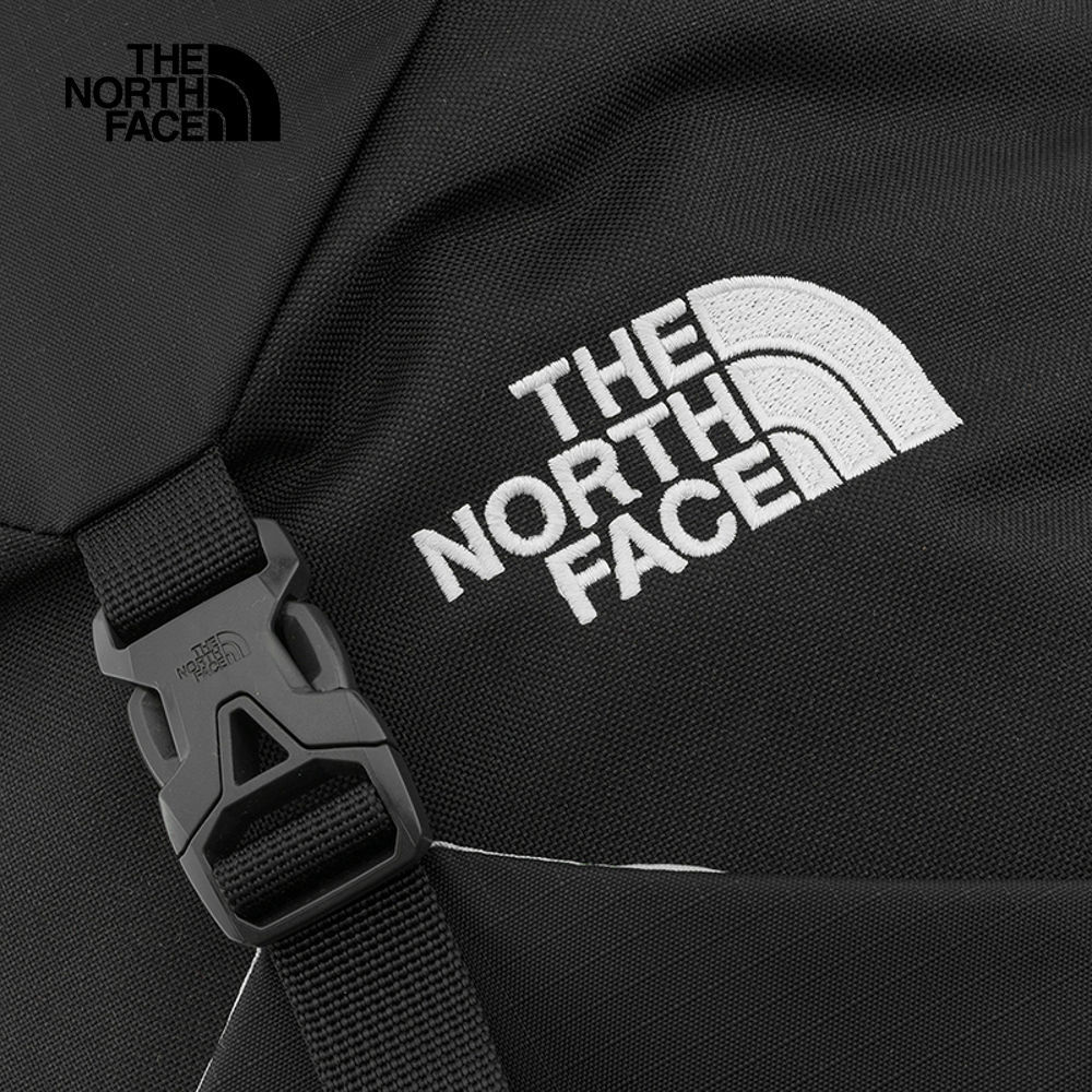 The North Face北面男女款黑色防潑水大容量多功能後背包｜87C34GZ