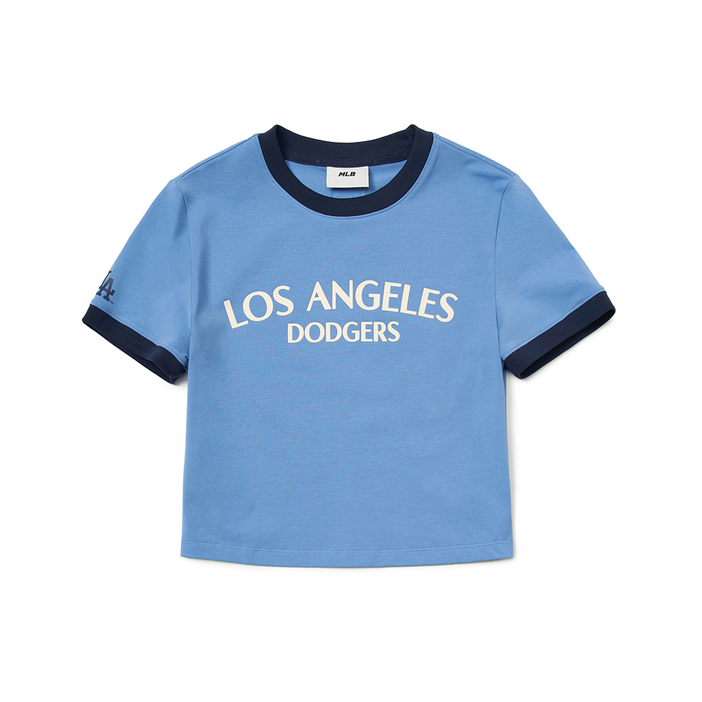 MLB 女版短袖T恤 Varsity系列 洛杉磯道奇隊 (3FTSV0844-07SBD)