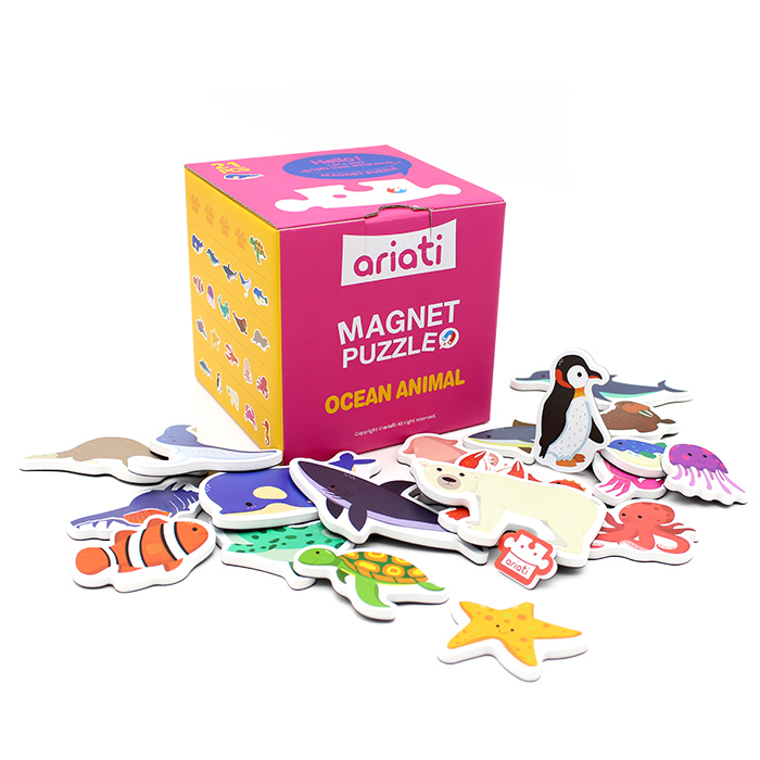 韓國 Magpia x Ariati 磁性貼盒裝組-海洋生物
