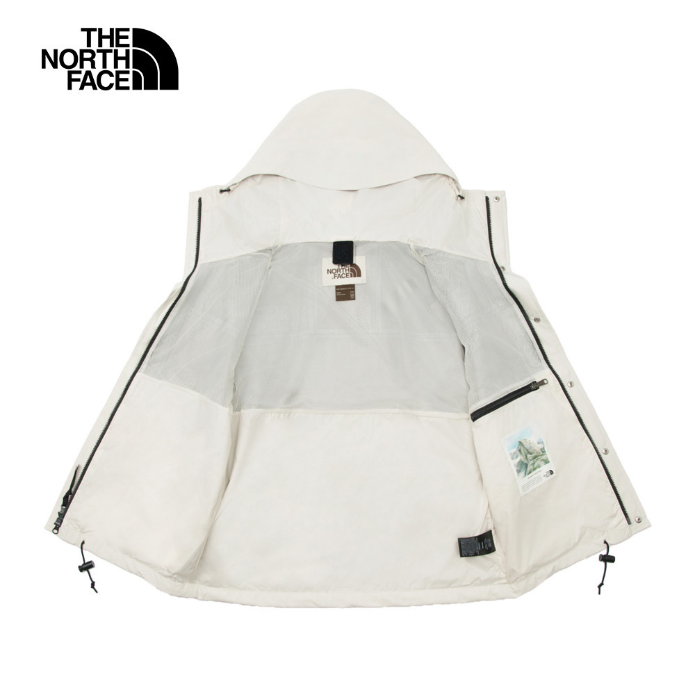 【經典ICON】男款米白色FUTURELIGHT防水透氣衝鋒衣｜8AKJROU