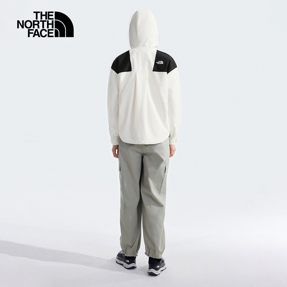 【經典ICON】男款米白色FUTURELIGHT防水透氣衝鋒衣｜8AKJROU