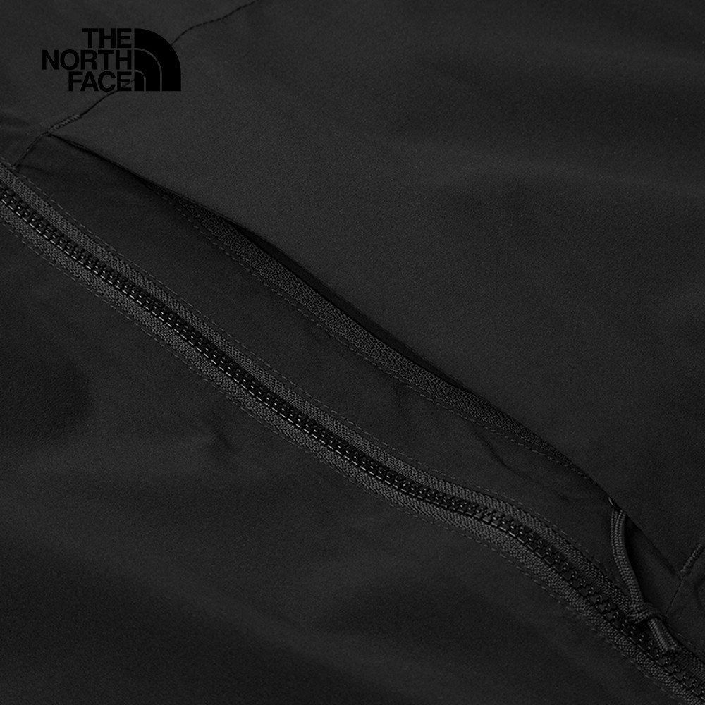 【10/25 12點週末限定】The North Face北面男款黑色防風防潑水連帽外套｜89ZNJK3