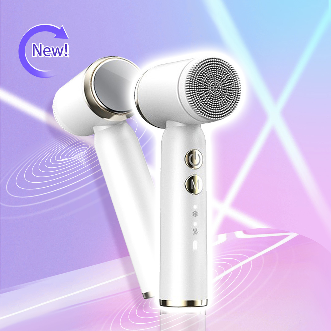 【導入+洗臉】CQ思珂 六合一 按摩潔顏導入儀