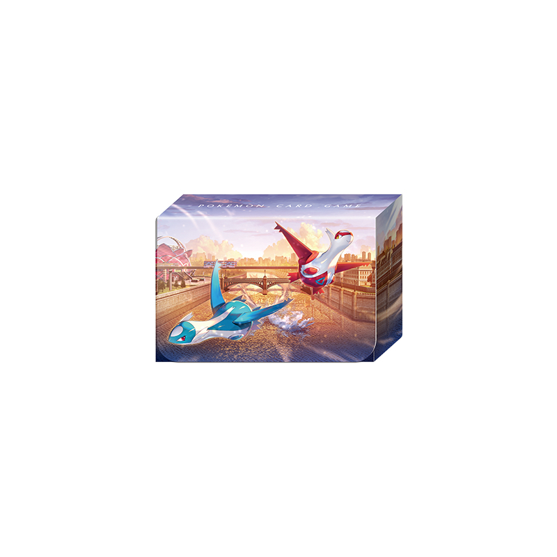 (限量)(日貨)寶可夢POKEMON 寬版造型卡盒-拉帝歐斯&拉帝亞斯
