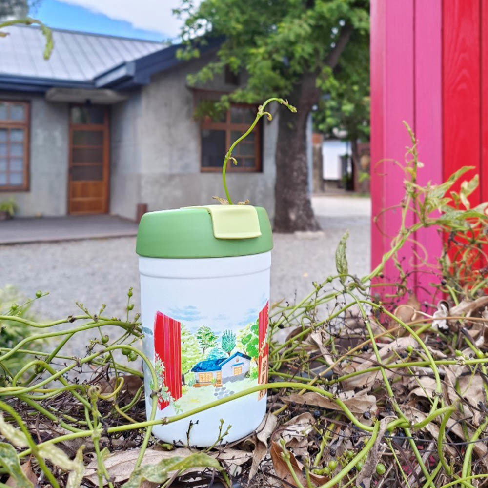 【品牌任選兩件77折】吻吻魚 KKF x 閱悅 彩虹隨心杯 380ml - 新竹將軍村限定款