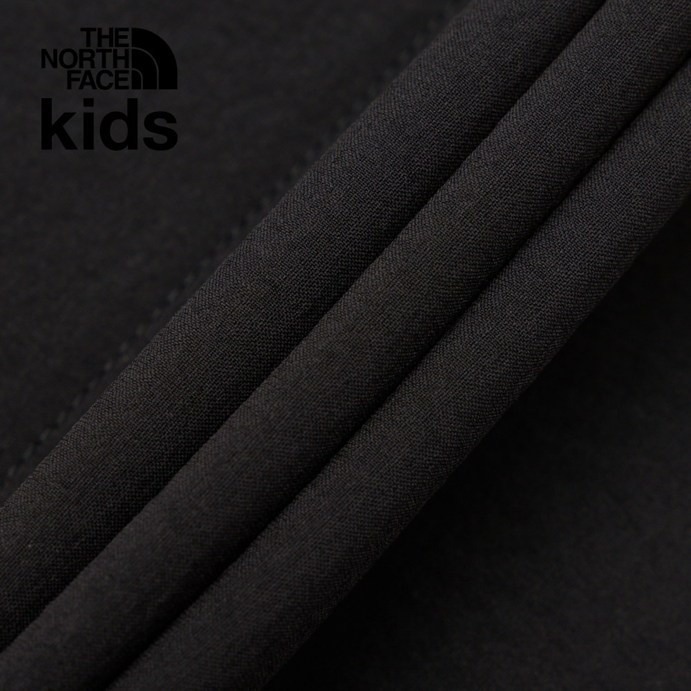 The North Face北面兒童黑色吸濕排汗涼感防曬休閒長褲｜87Z2JK3