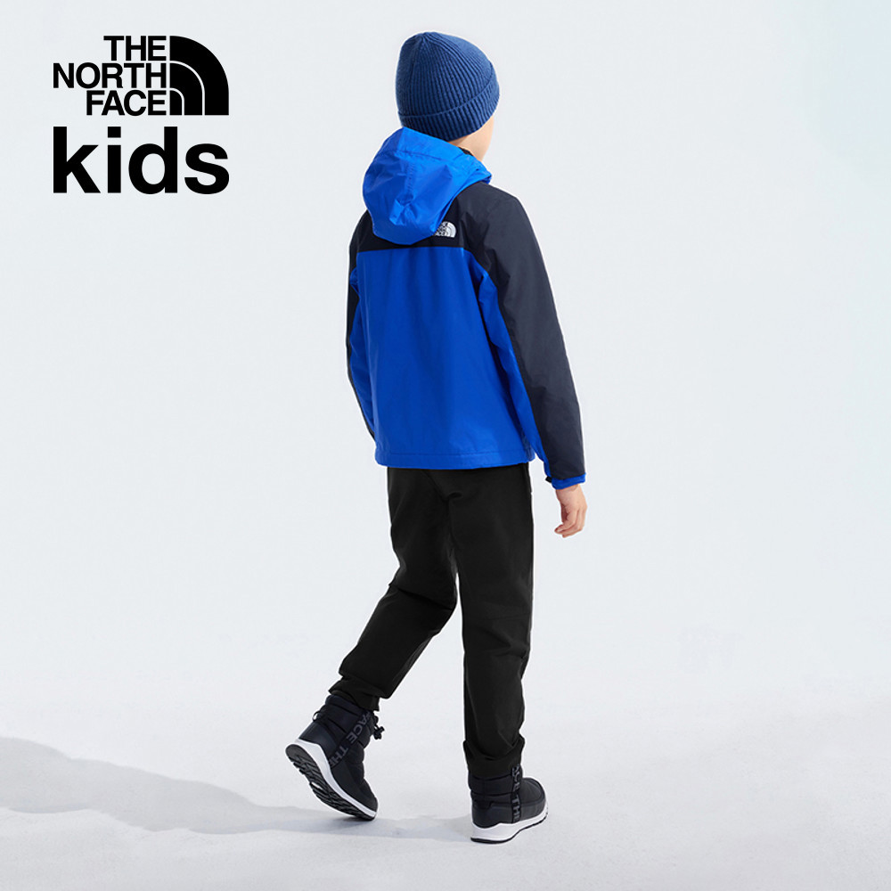 The North Face北面兒童黑色吸濕排汗涼感防曬休閒長褲｜87Z2JK3