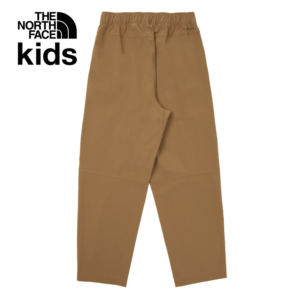 The North Face北面兒童棕色吸濕排汗涼感防曬休閒長褲｜87Z2173