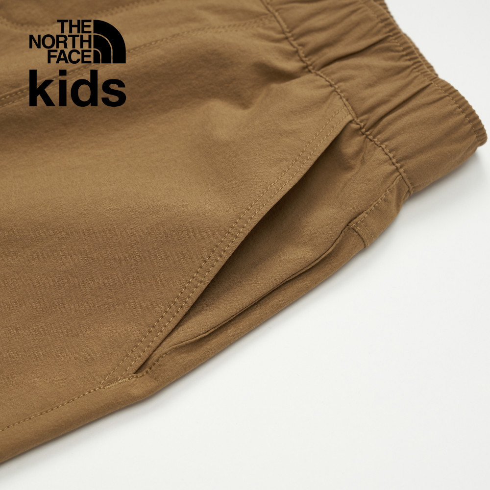 The North Face北面兒童棕色吸濕排汗涼感防曬休閒長褲｜87Z2173