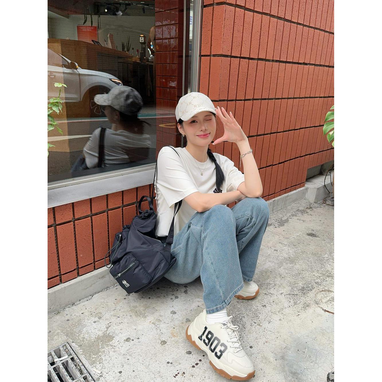 MLB 尼龍運動後背包 紐約洋基隊 (3ABKM064N-50BKS)