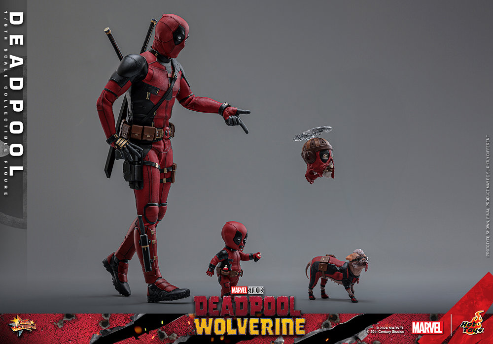 HOT TOYS MMS746 死侍與金鋼狼死侍