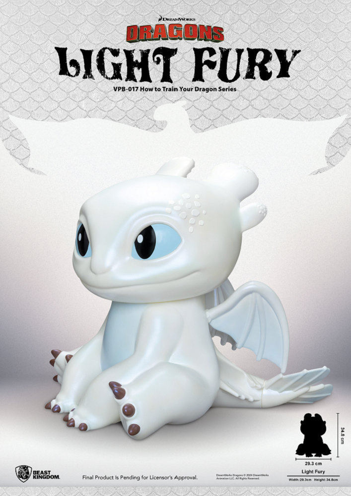 白梟　鬼龍30個 VPB-017 馴龍高手系列大型搪膠存錢筒光煞款