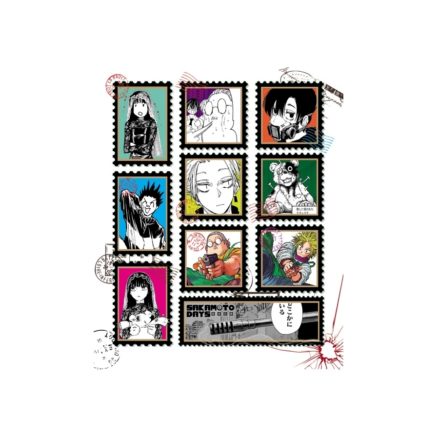 「min」台湾限定 未開封 坂本日常 16巻(首刷版)特典付き 现货台版漫画SAKAMOTO DAYS 坂本日常16 首刷限定版附徽章(2入)+
