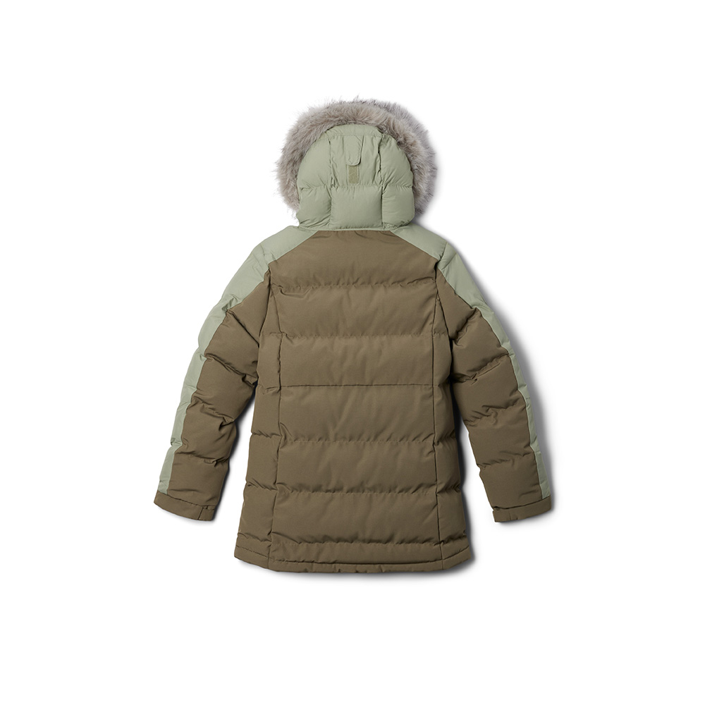 Columbia哥倫比亞童款-極暖填充外套軍綠- Marquam Peak Fusion Parka